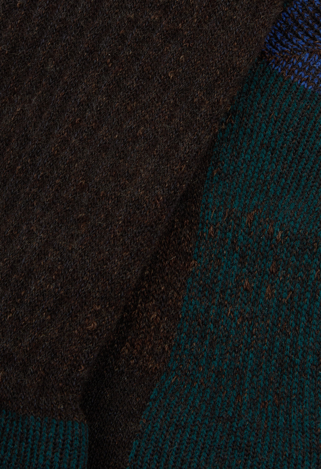 ROTOTO Double Face Merino Pile Socks - Dark Brown