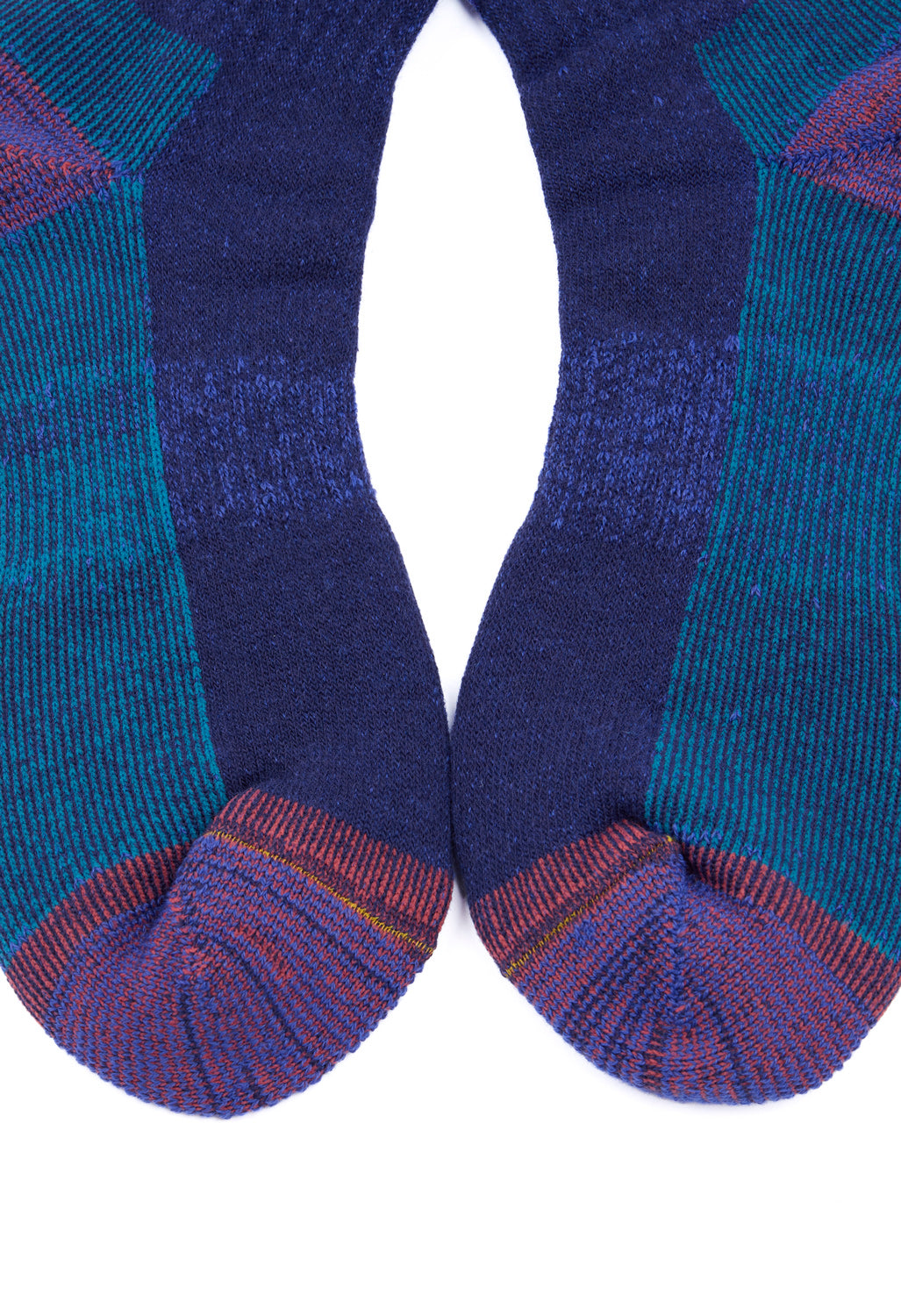 ROTOTO Double Face Merino Pile Socks - Dark Blue