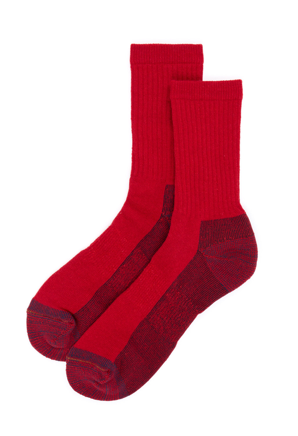 ROTOTO Double Face Merino Pile Socks - Chili Red