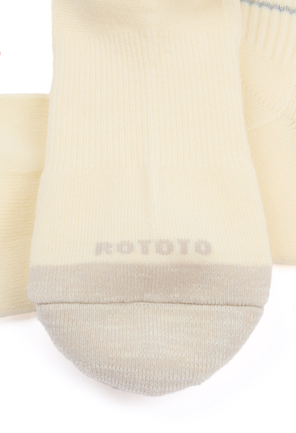 ROTOTO Allrounder 2 Stripe Merino Crew Socks - Burgundy / Red