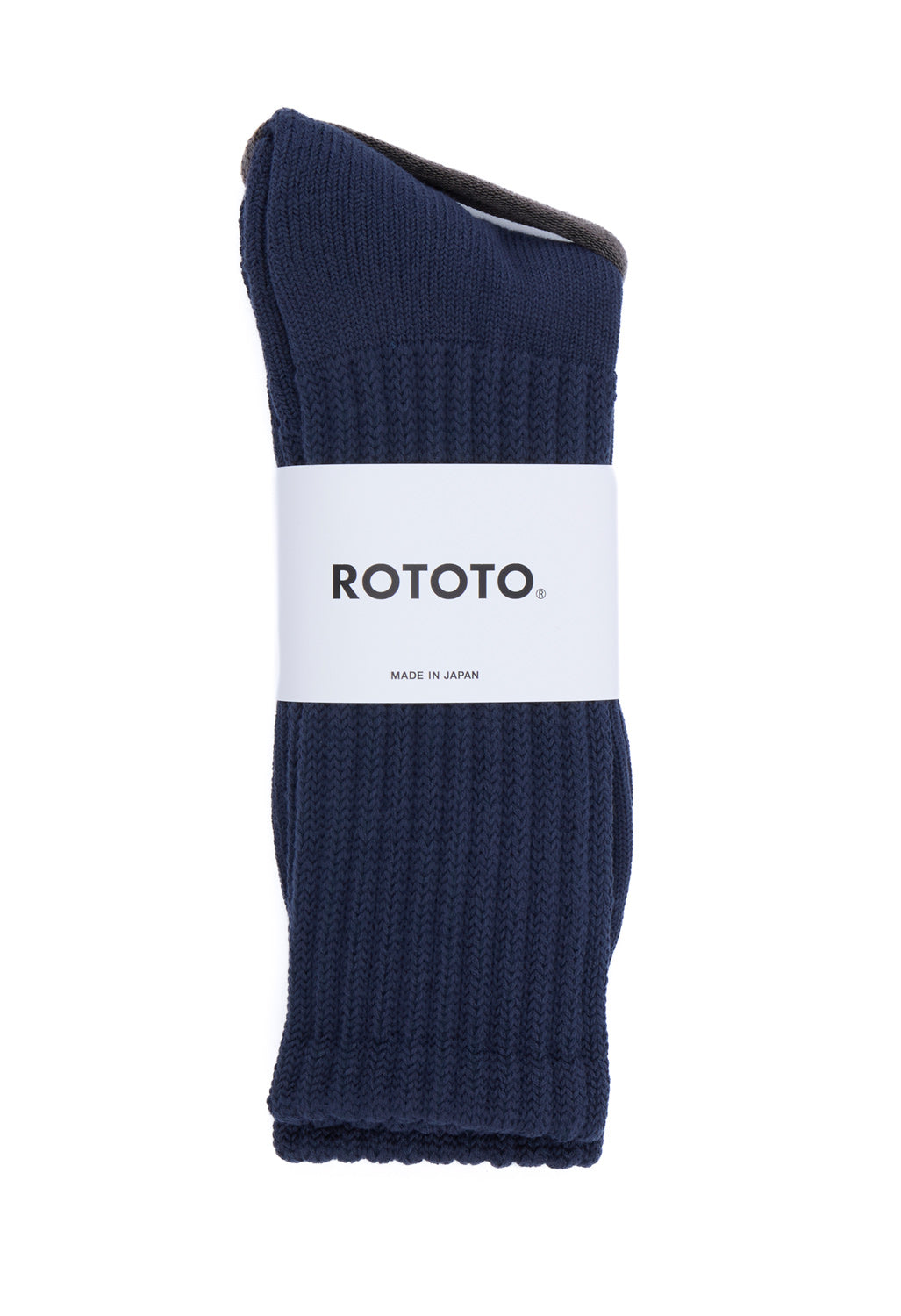 ROTOTO Loose Pile Socks - Navy