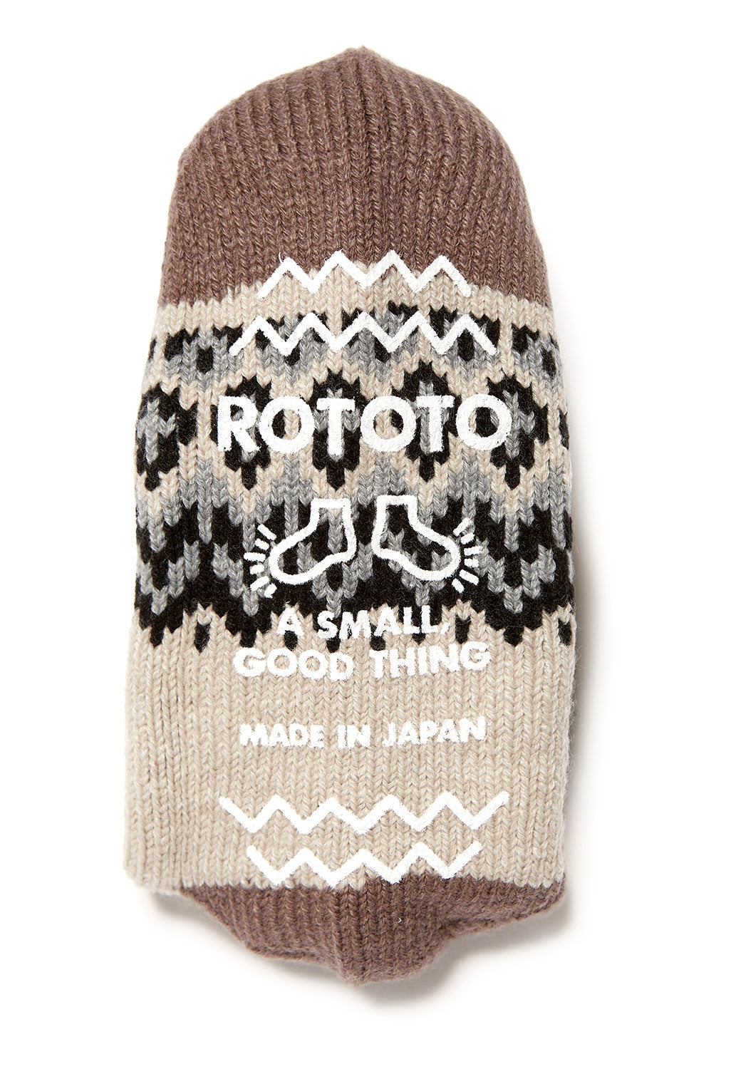 ROTOTO Comfy Room Nordic Socks - Ivory