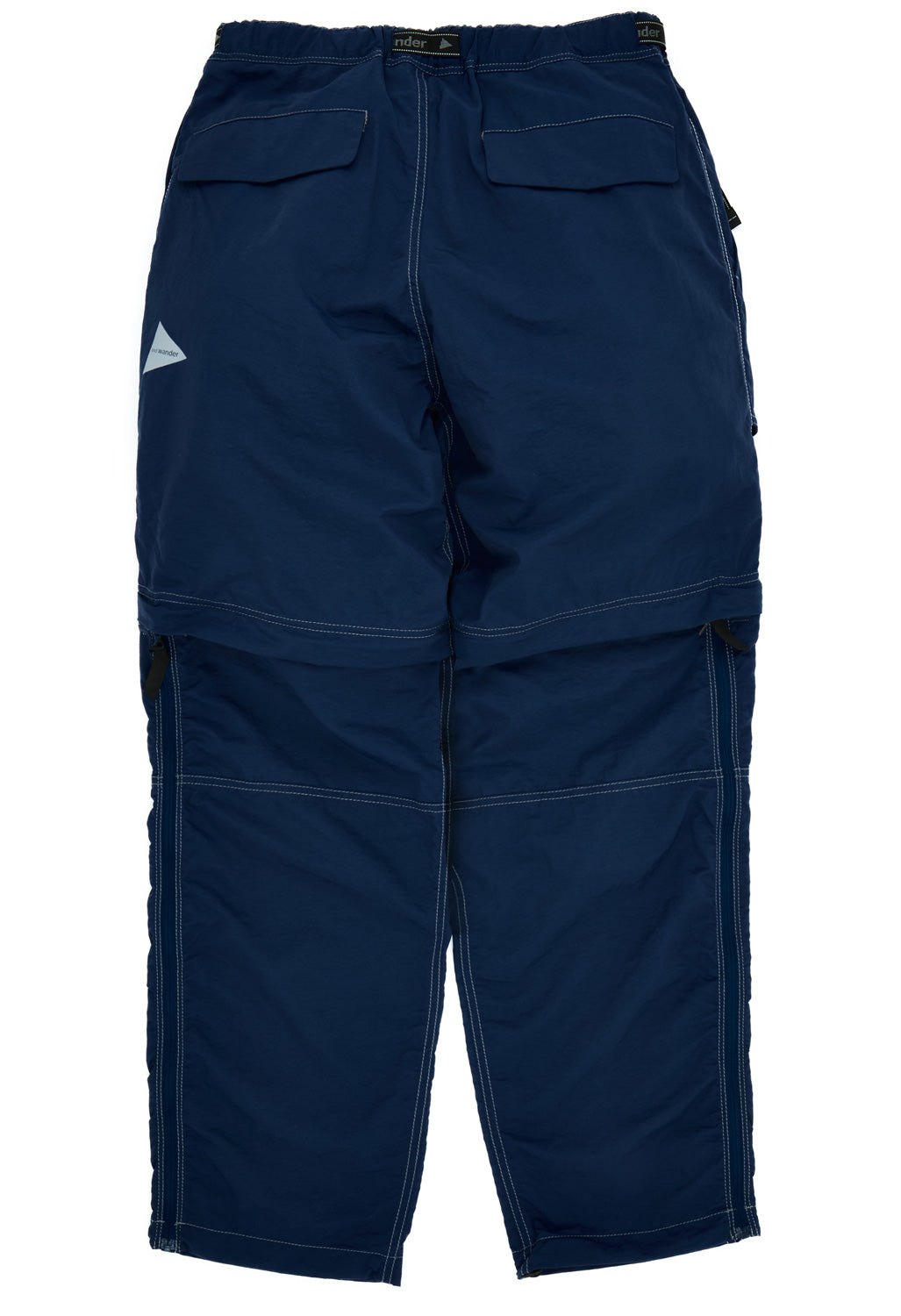 and Wander Men's Ny Taffeta Hiker 2Way Pants - Dark Blue