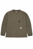 And Wander Men's Heavy Cotton Pocket Long Sleeved Tee 0