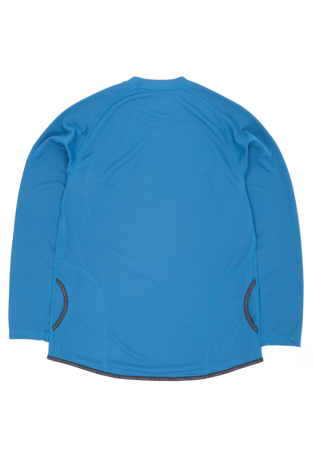 and wander Dry Jersey Raglan Long Sleeve Tee - Light Blue