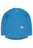 and wander Dry Jersey Raglan Long Sleeve Tee - Light Blue