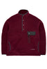 and wander Wool Fleece Pullover - Purple