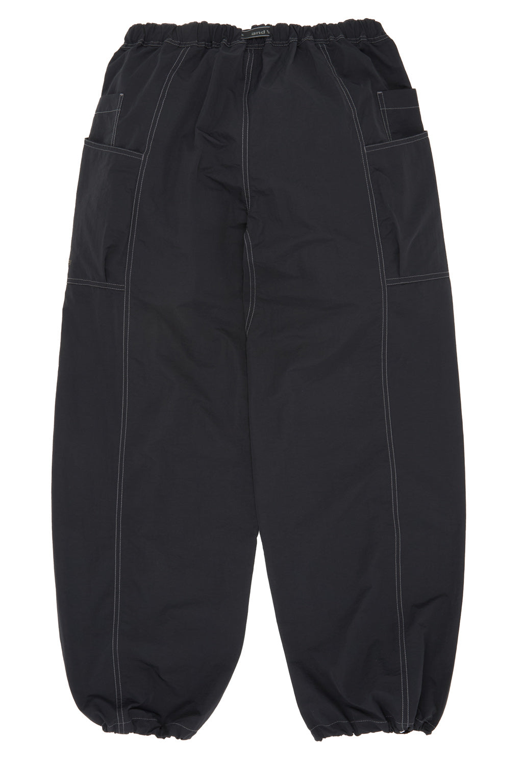 and wander Crinkled Nylon Pants - Black