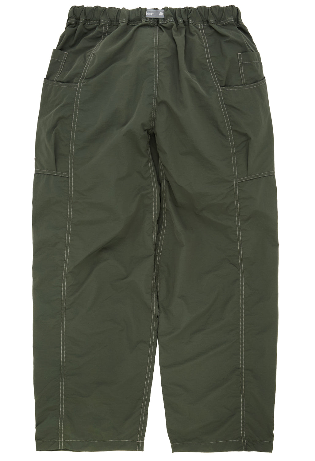 and wander Men's Crinkled Nylon Pants - Dark Grey