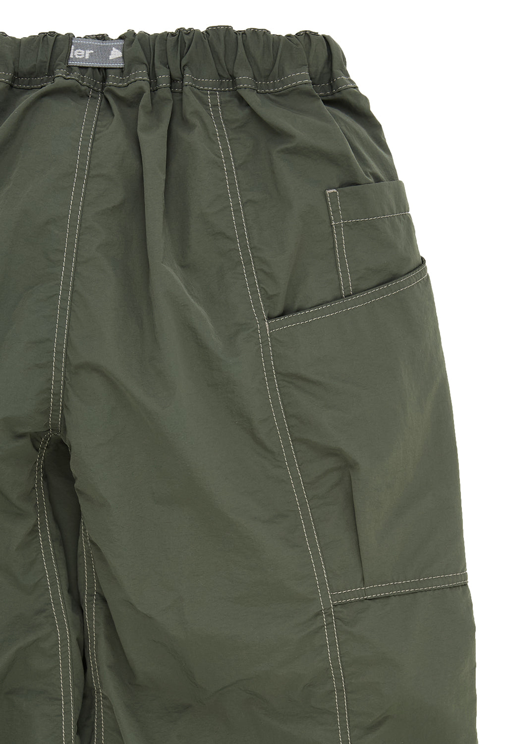 and wander Men's Crinkled Nylon Pants - Dark Grey
