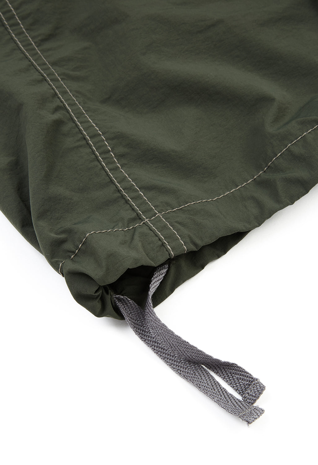 and wander Men's Crinkled Nylon Pants - Dark Grey