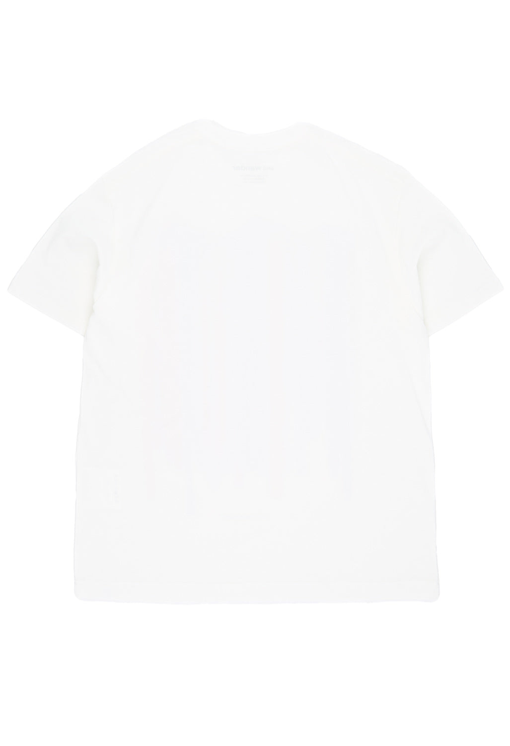 and wander Mirror Printed Tee - White