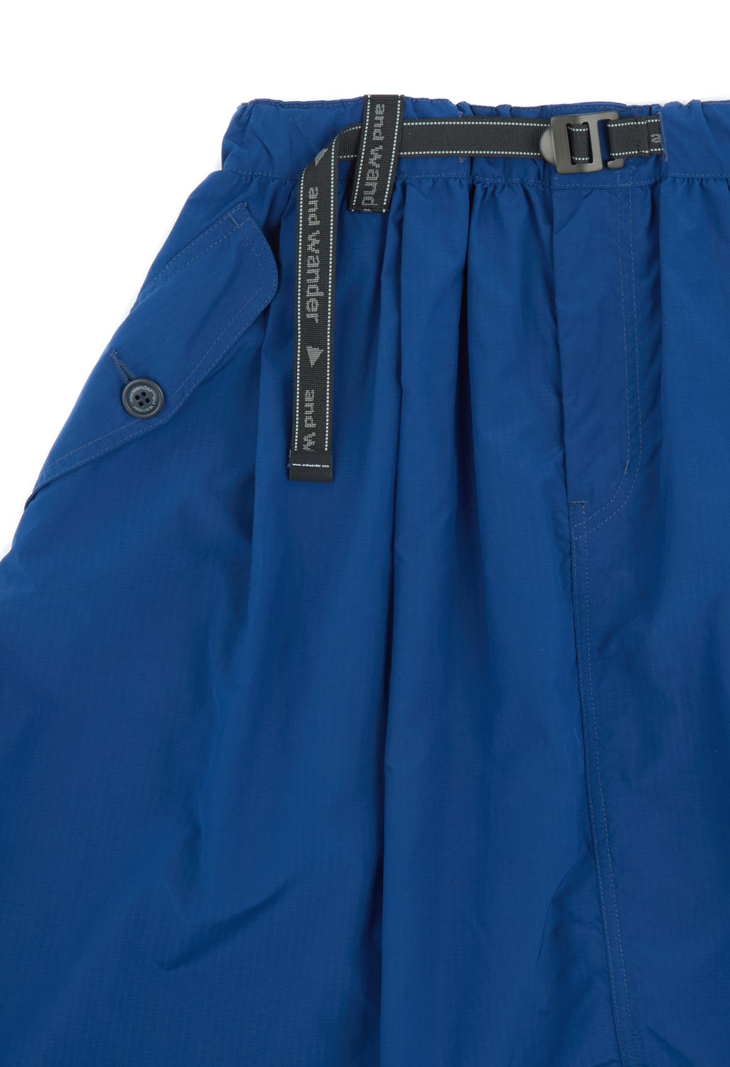 and wander Women's Oversized Cargo Skirt - Blue