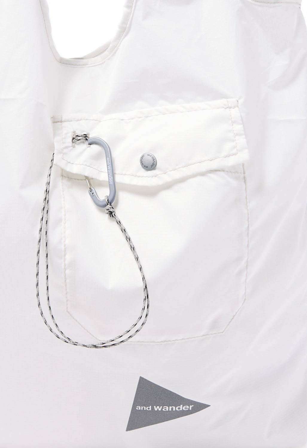 and wander Grocery Pocket Bag - White