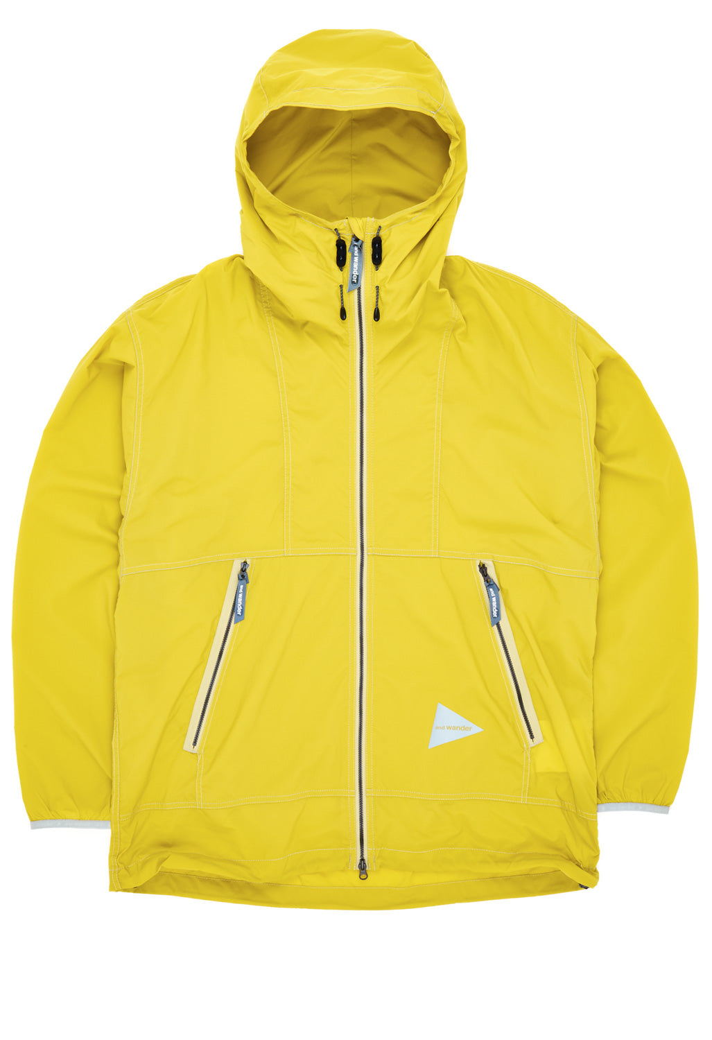 and wander Men's Pertex Wind Jacket - Yellow