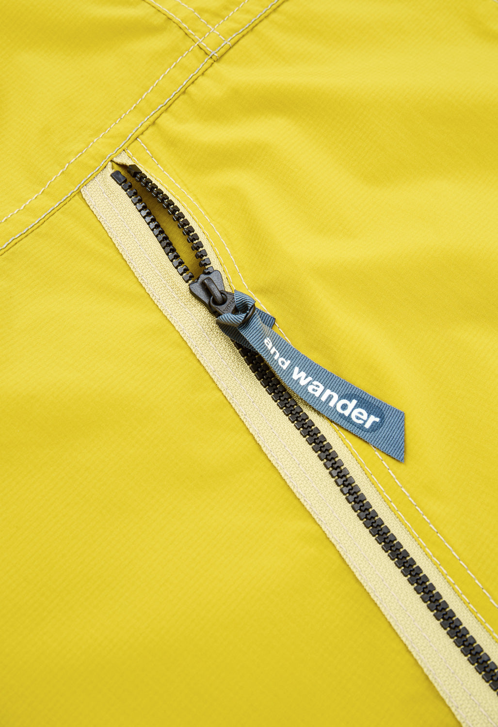 and wander Men's Pertex Wind Jacket - Yellow