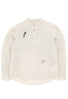 and wander Women's Stretch Rip Band Collar Shirt - Light Beige