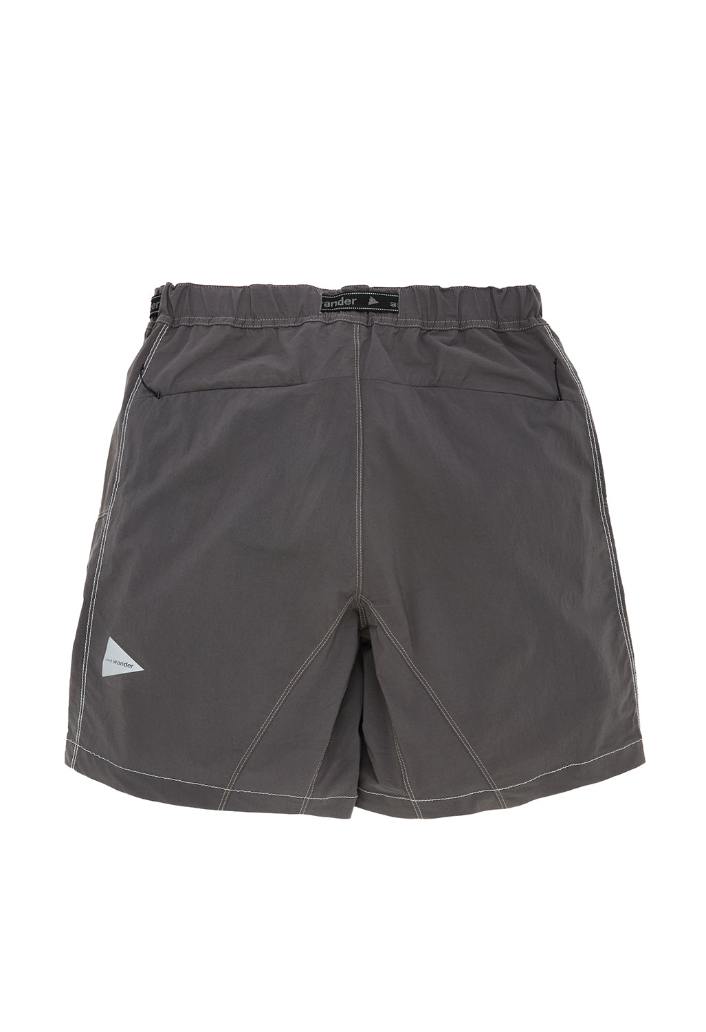 and wander Men's Light Hike Short Pants - Charcoal