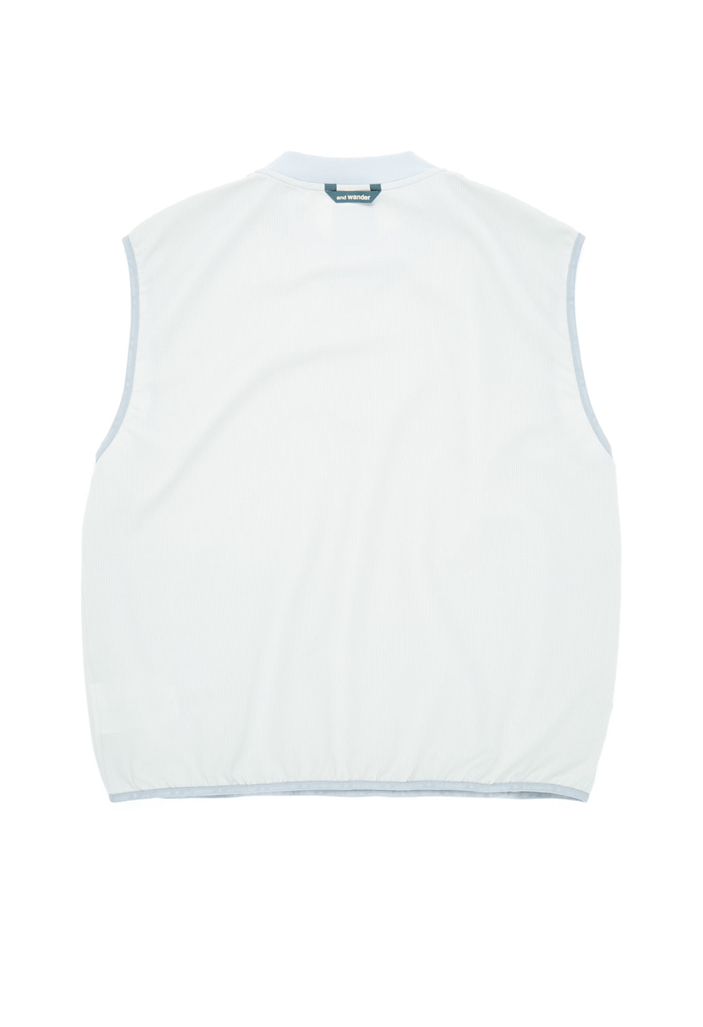 and Wander Men's Vent Vest - Light Grey