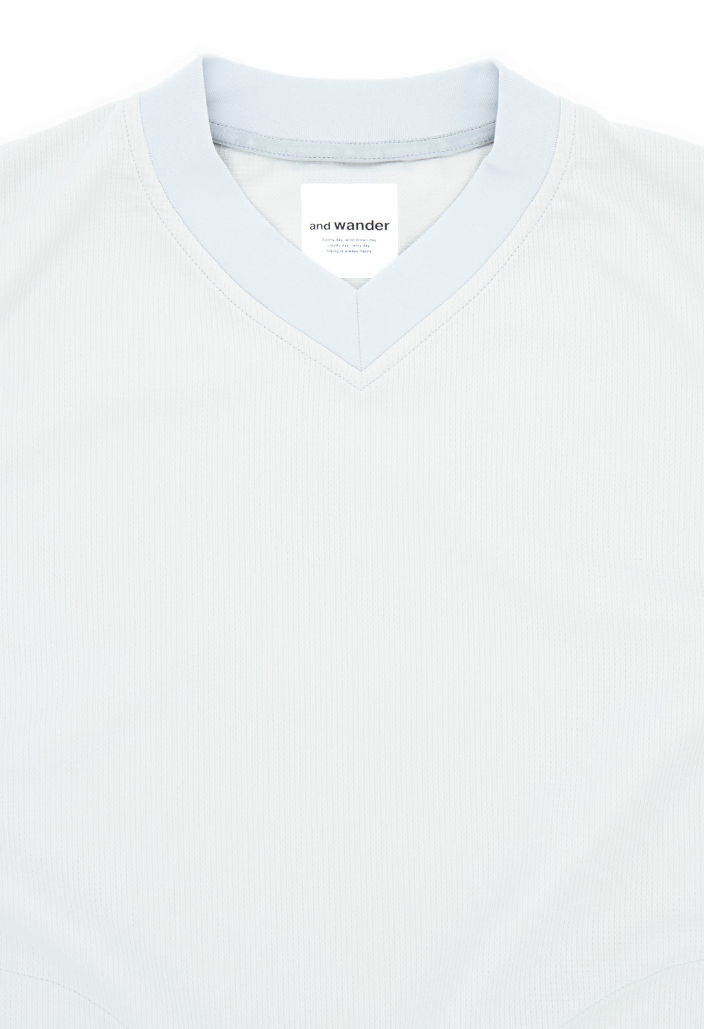 and Wander Men's Vent Vest - Light Grey