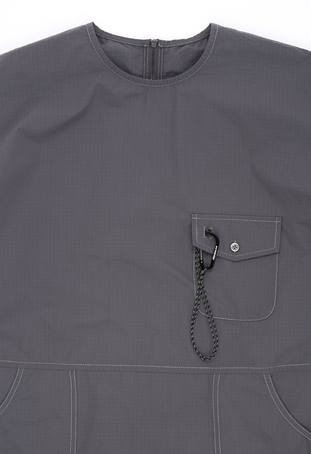 and wander Women's Cordura Cotton Rip Dress - Grey