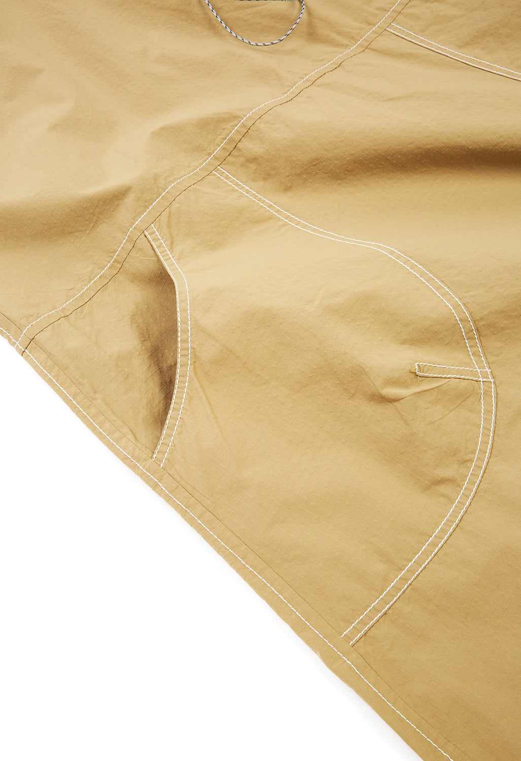and wander Women's Cordura Cotton Rip Dress - Beige