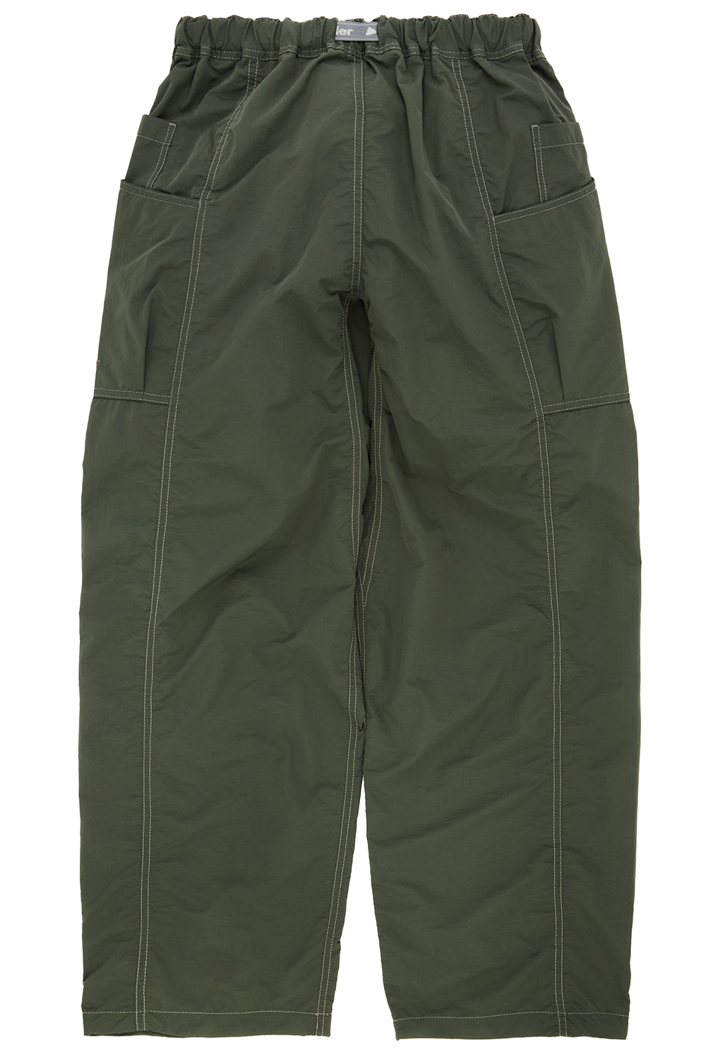 and wander Women's Crinkled Nylon Pants - Dark Grey
