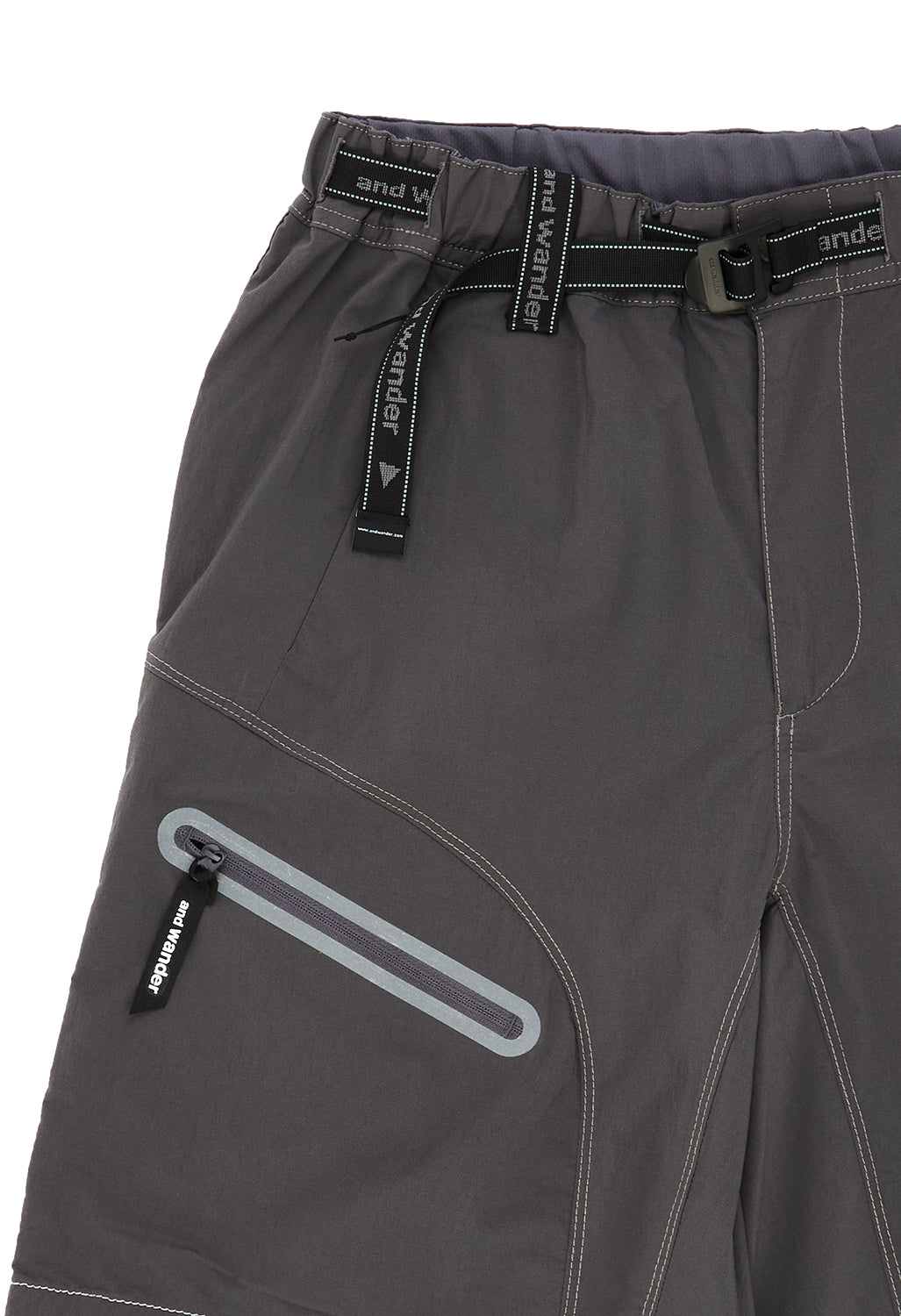 and wander Women's Light Hike Short Pants - Charcoal