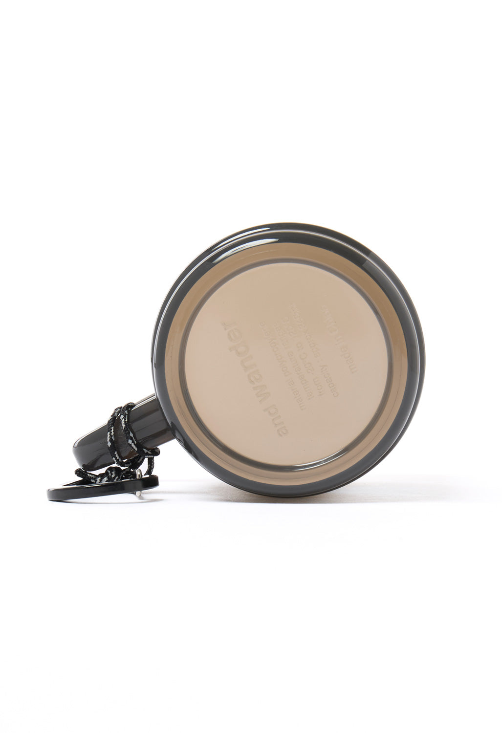 and wander And Wander Logo PP Mug - Black