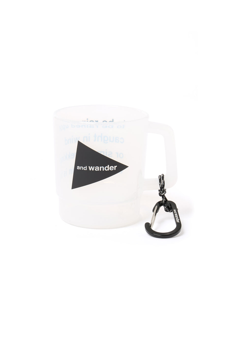 and wander And Wander Logo PP Mug - Off White