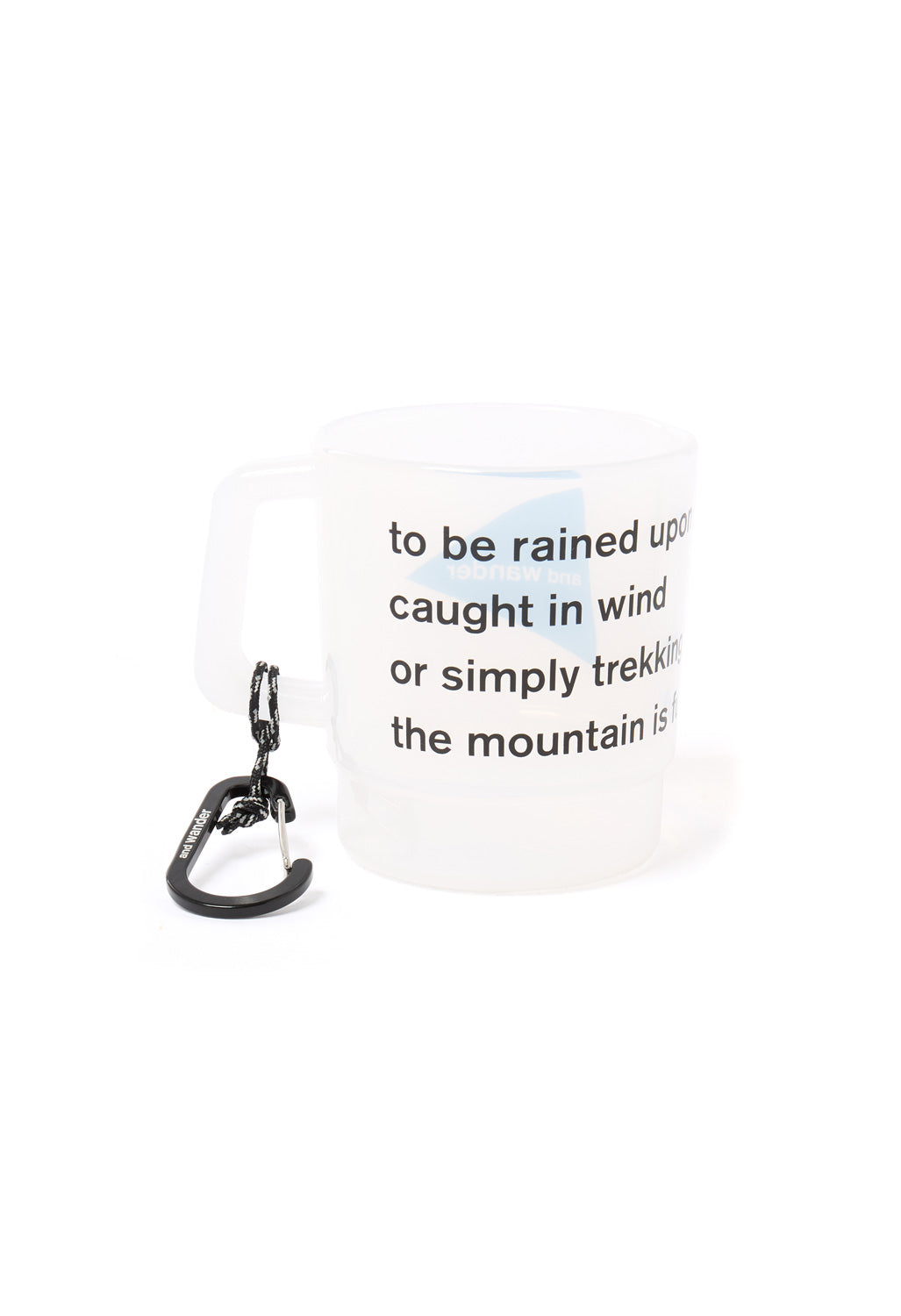 and wander And Wander Logo PP Mug - Off White