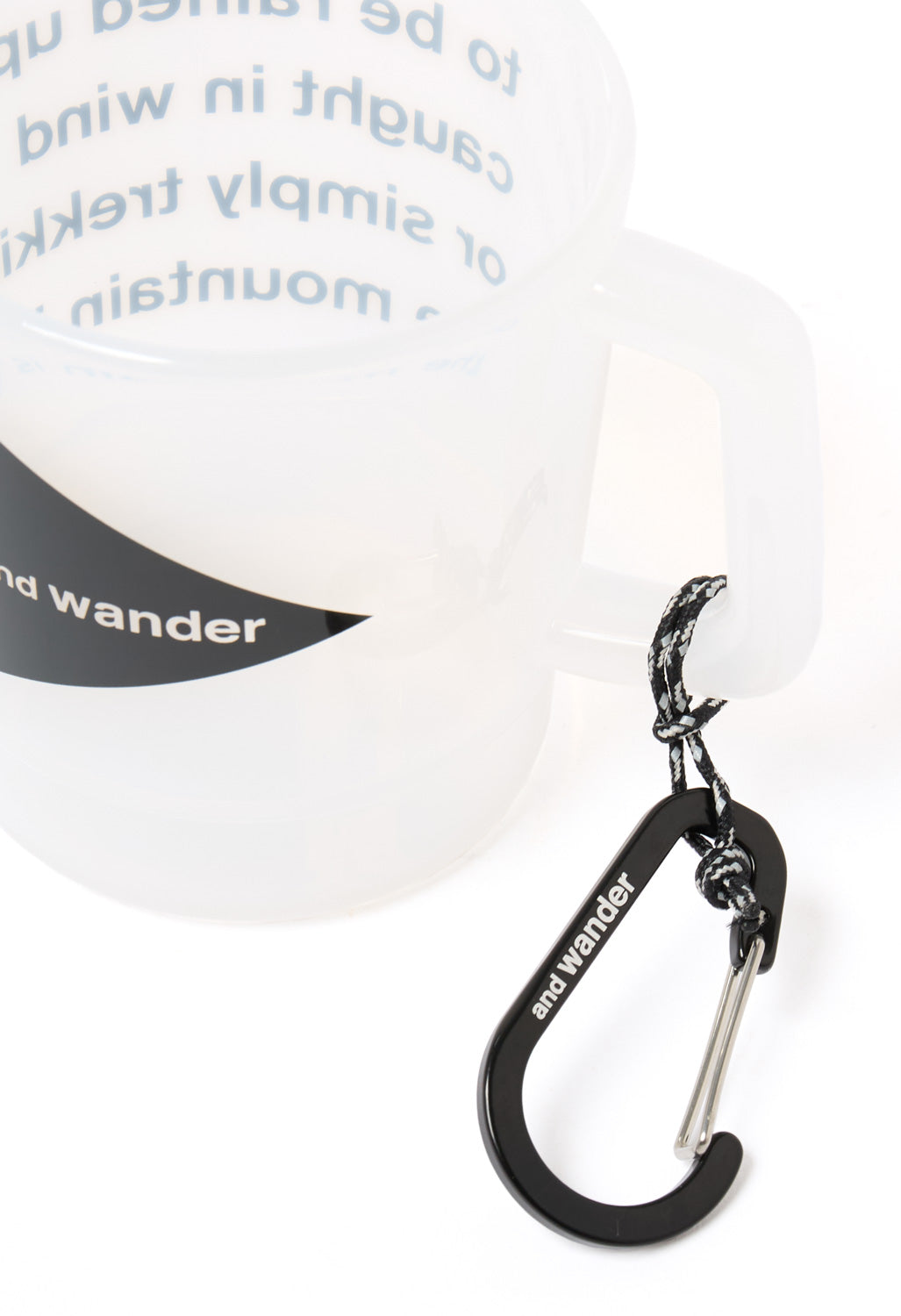 and wander And Wander Logo PP Mug - Off White