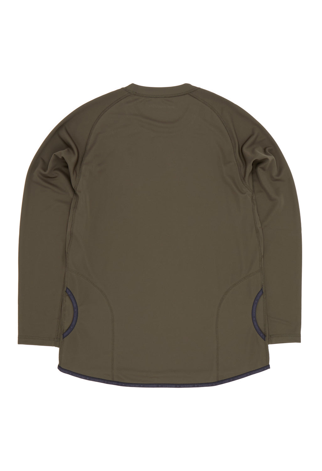 and wander Men's Dry Jersey Raglan Long Sleeve Tee - Khaki