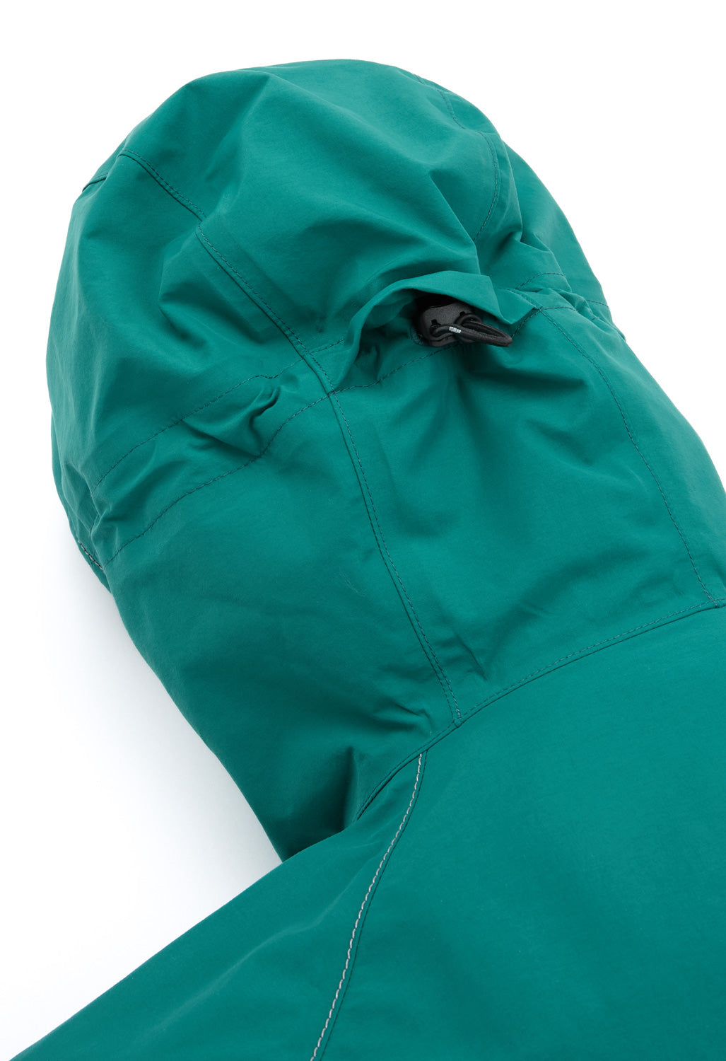 and wander Men's Loose Fitting Rain Jacket - Blue Green