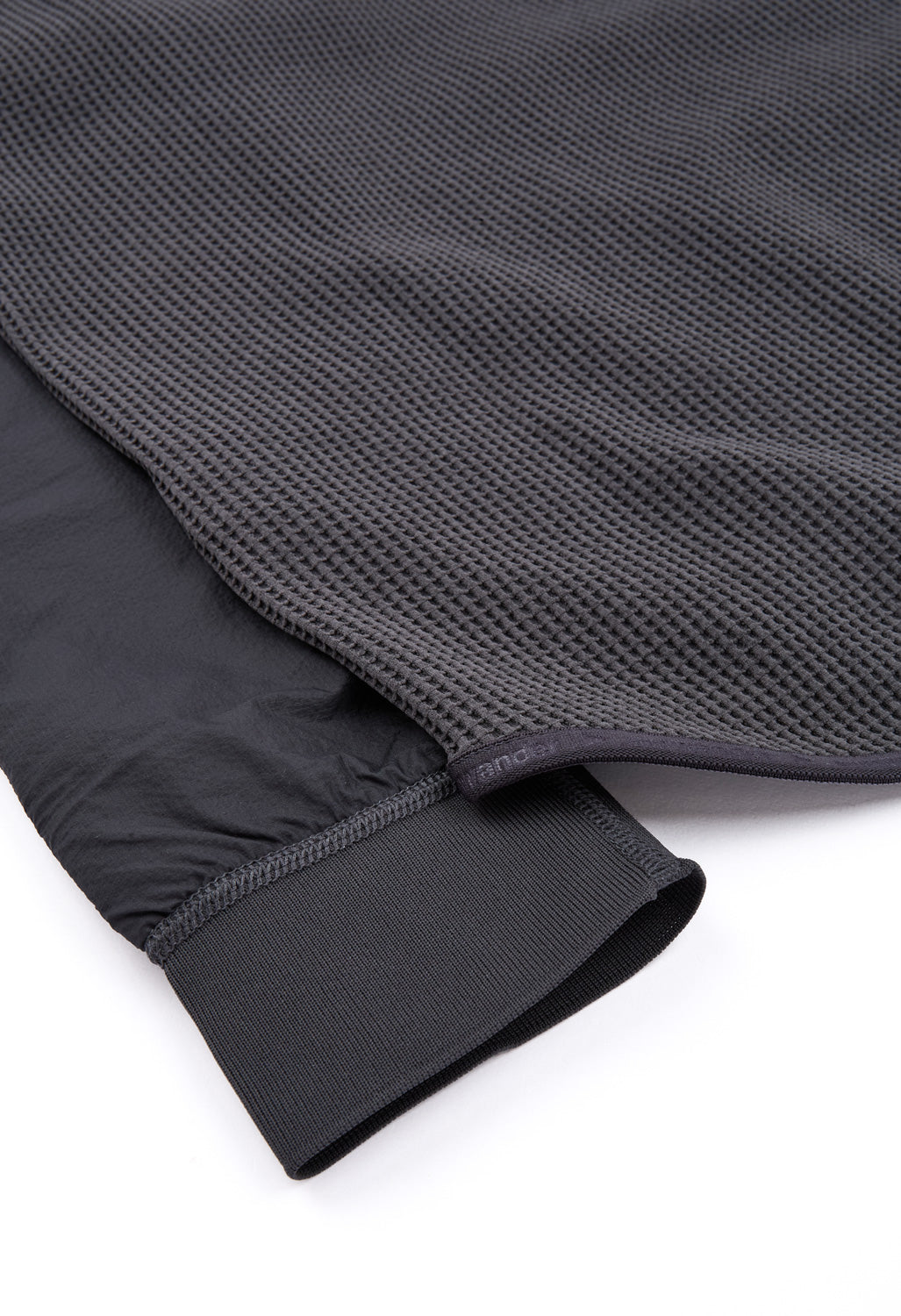and wander Men's Pe Waffle Long Sleeve T-Shirt - Grey