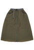 and wander Women's Octa Fluffy Skirt - L.Khaki