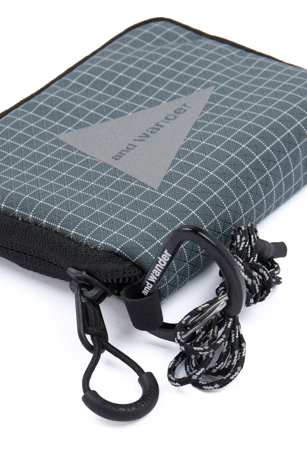 and wander Ocean Rip Wallet - Grey