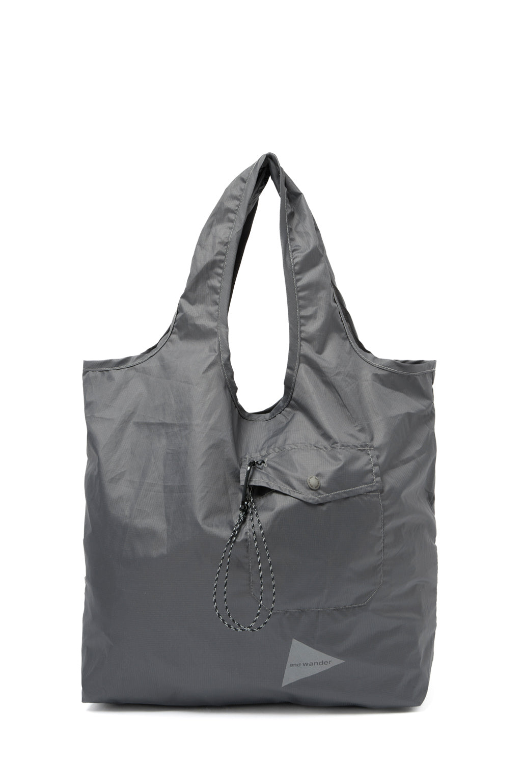 and wander Pocket Grocery Bag - Grey