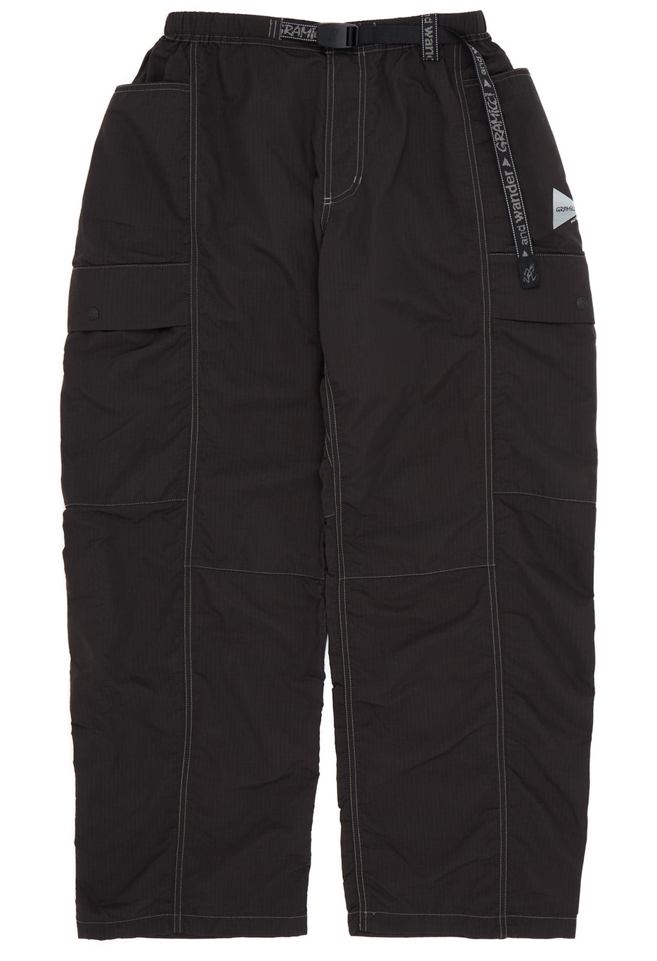 and wander x Gramicci Men's Ripstop Voyager Pants - Black