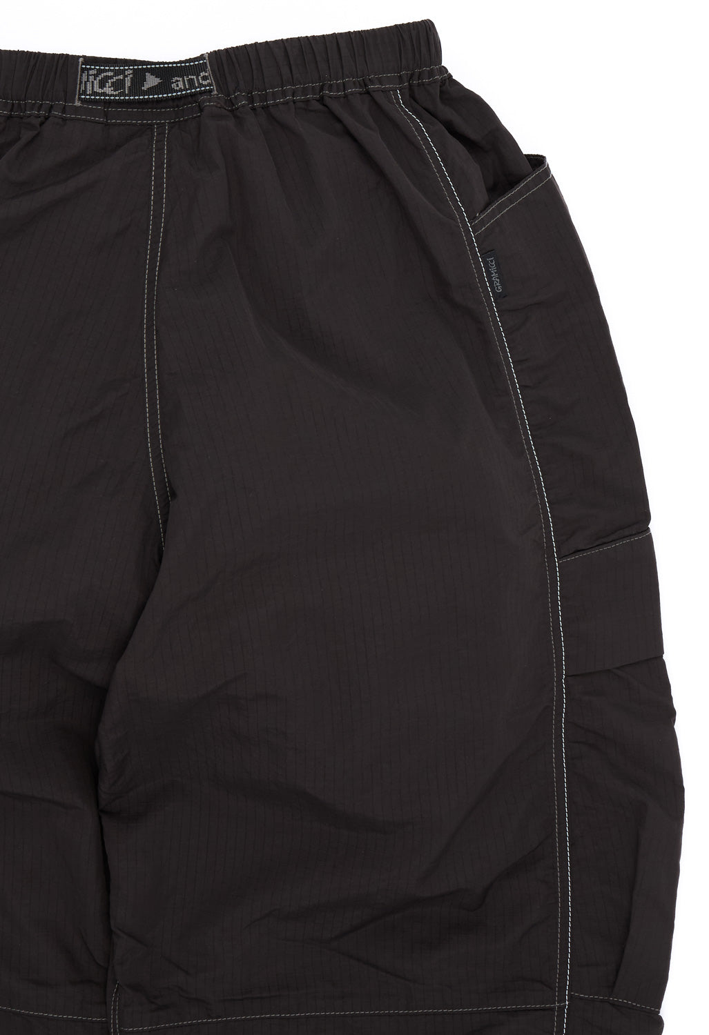 and wander x Gramicci Men's Ripstop Voyager Pants - Black