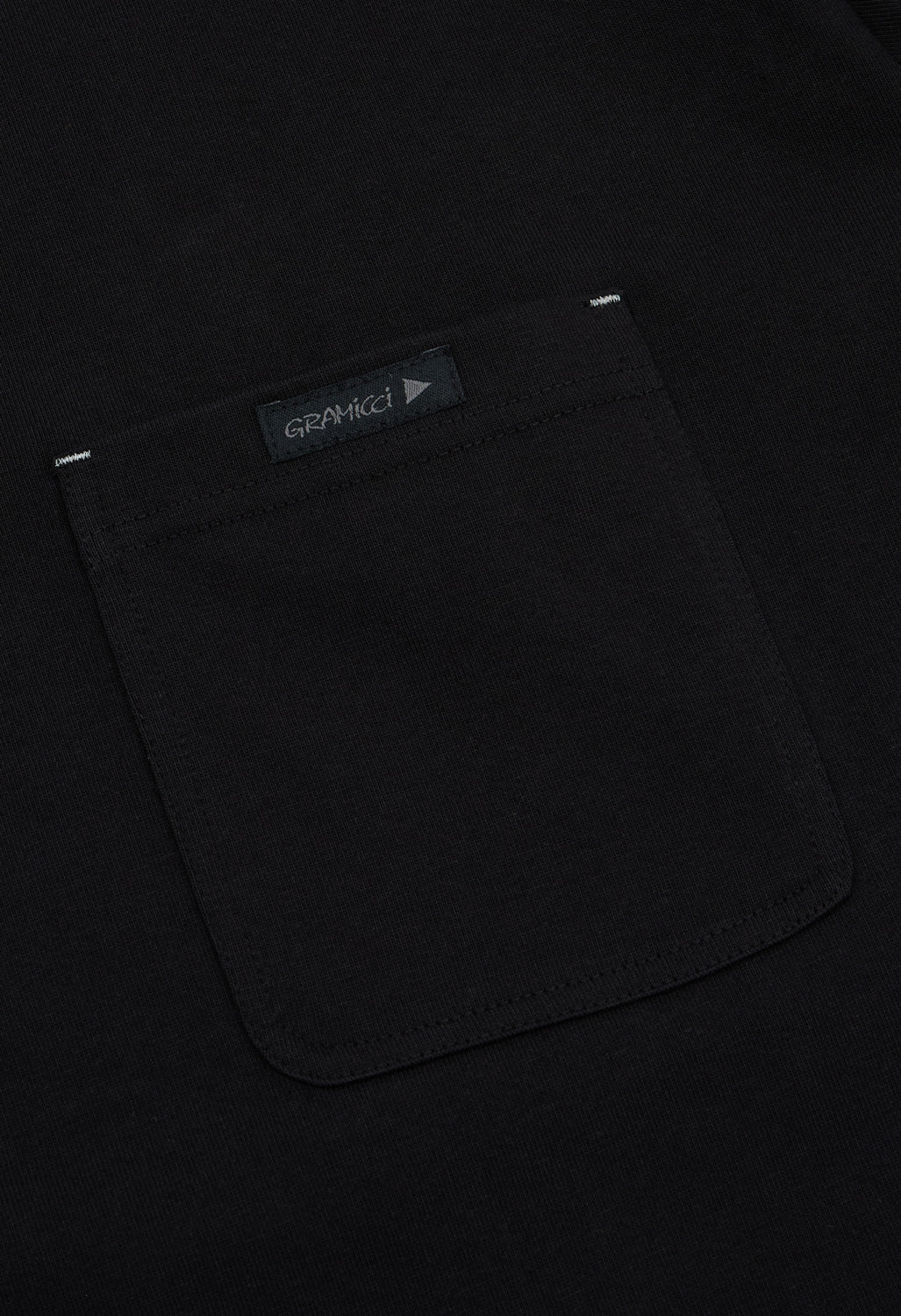 and wander x Gramicci Men's Backprint Long Sleeve Tee - Black