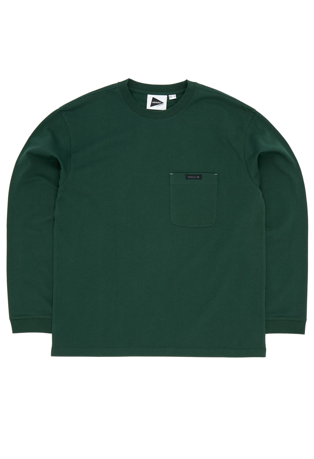 and wander x Gramicci Men's Backprint Long Sleeve Tee - Green