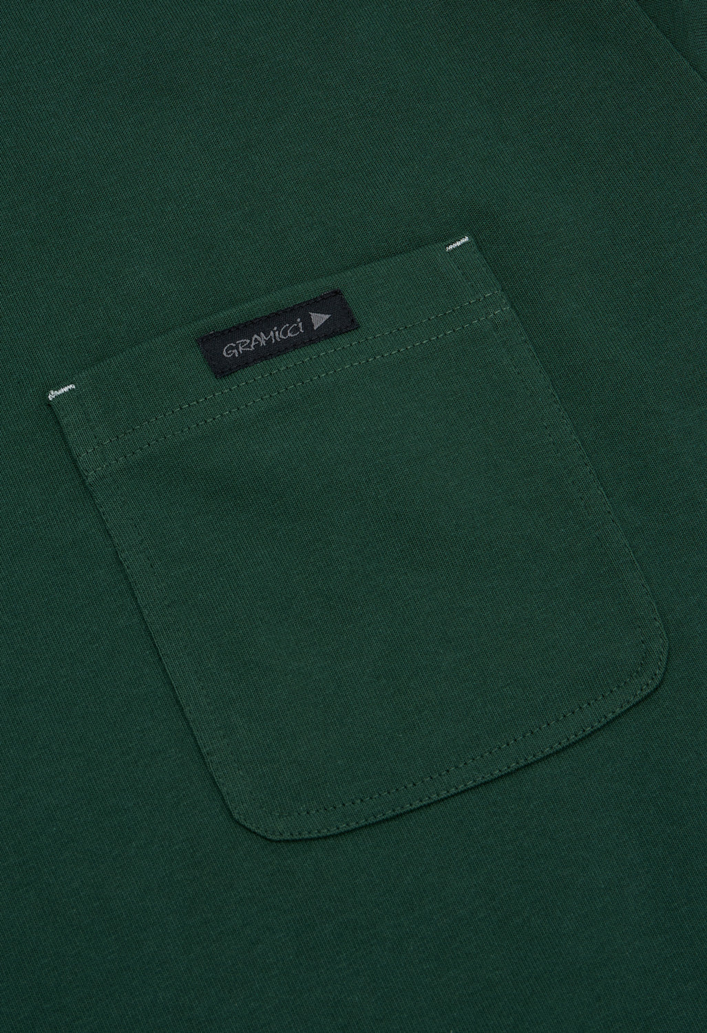 and wander x Gramicci Men's Backprint Long Sleeve Tee - Green