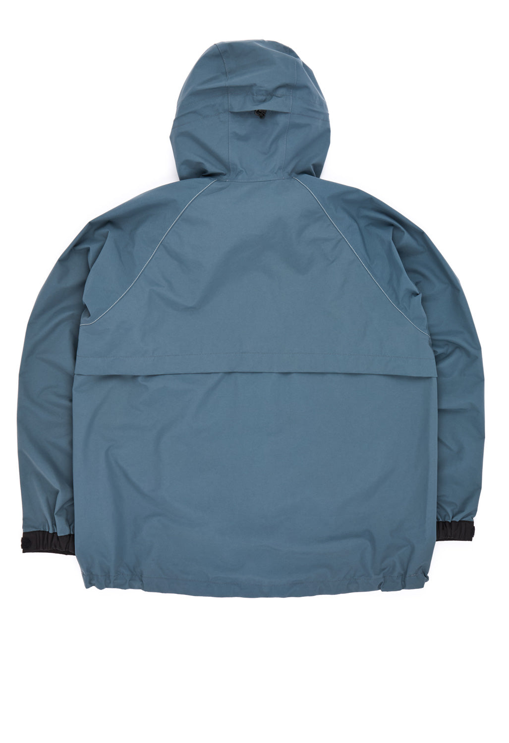 and wander Women's Loose Fitting Rain Jacket - Blue Grey