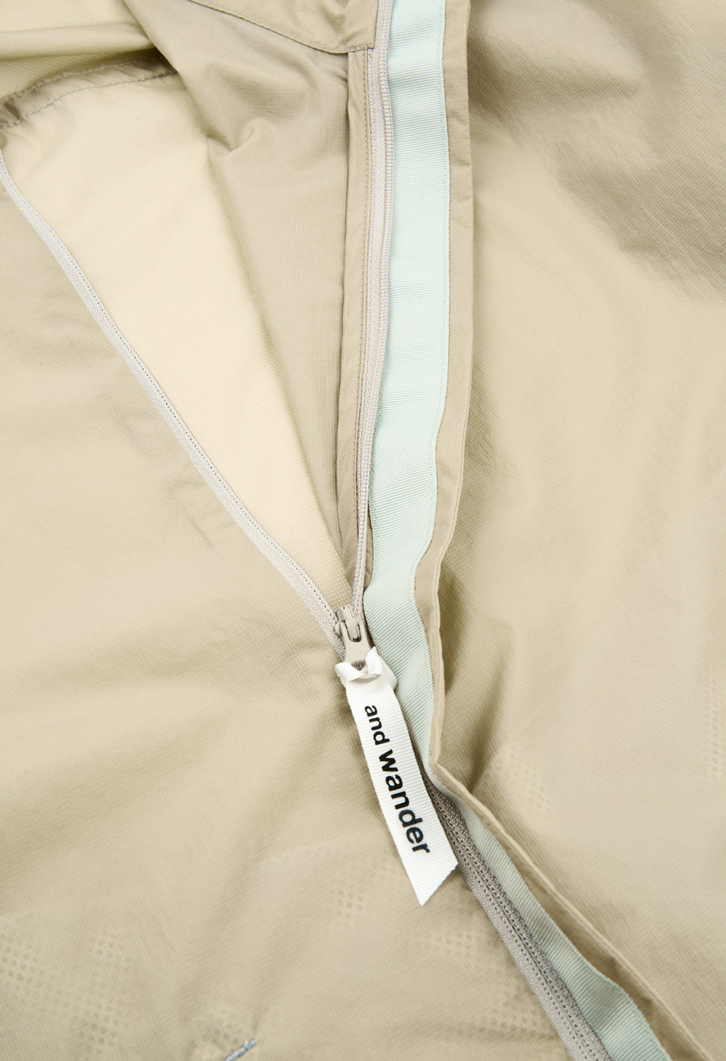 and wander Women's Oversized Rip Jacket - Light Beige