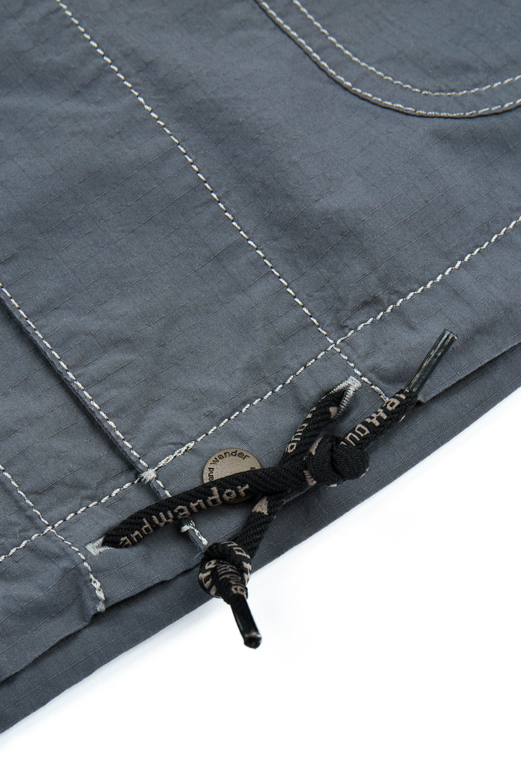 and Wander Women's Cordura Cotton Rip Shirt Jacket - Grey