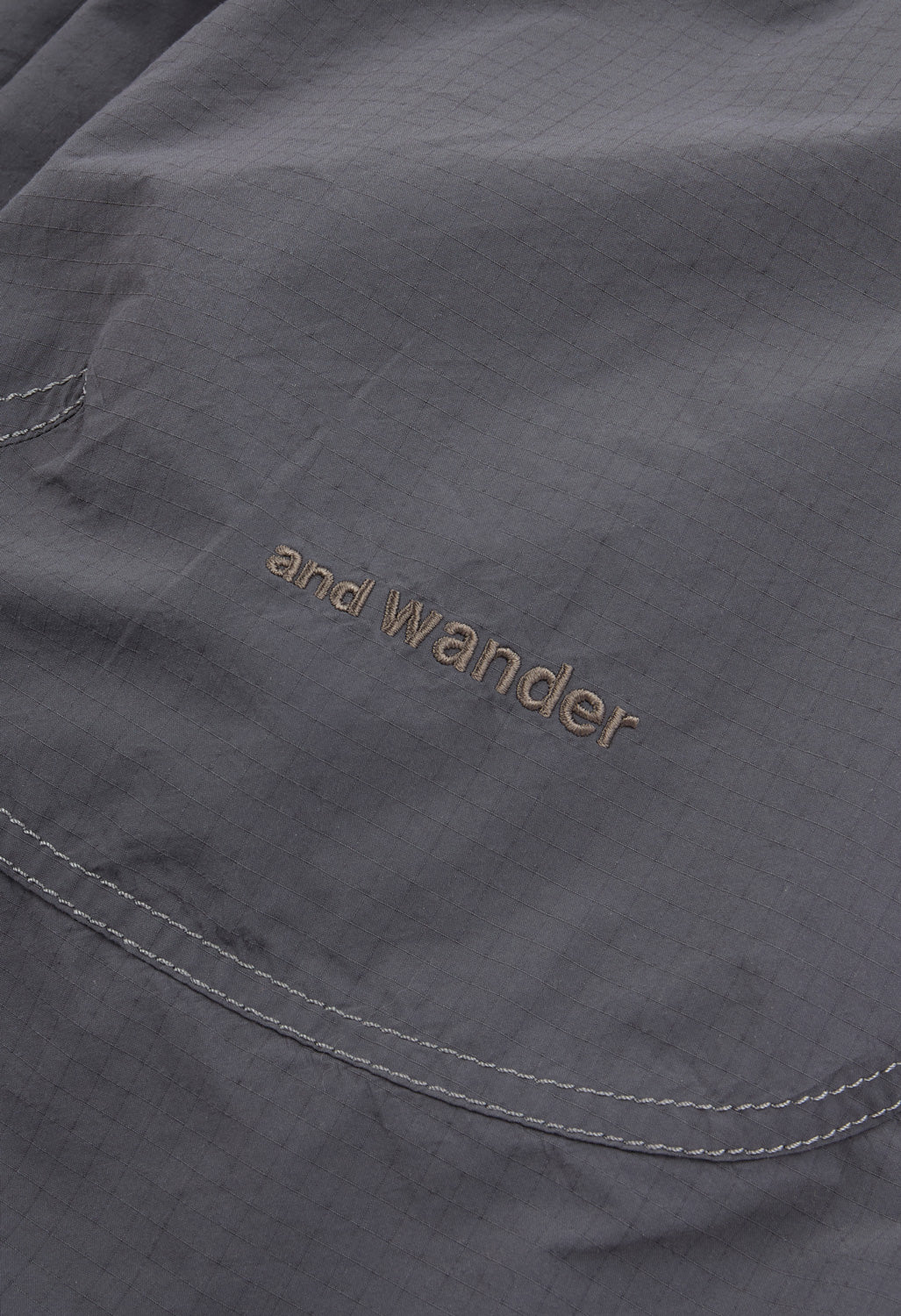 and wander Women's Cordura Cotton Rip Skirt - Grey