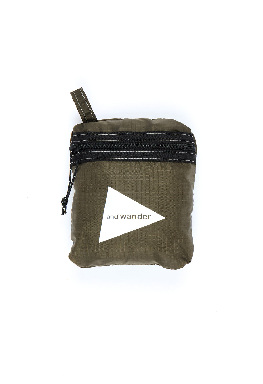 and wander Crispy Rip Grocery Pocket Bag - Khaki