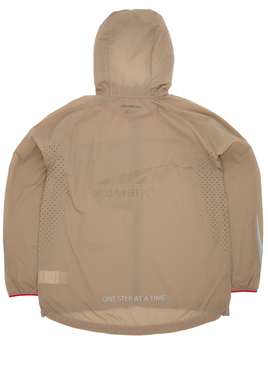 and wander x Altra Ventilation Wind Jacket - Beige