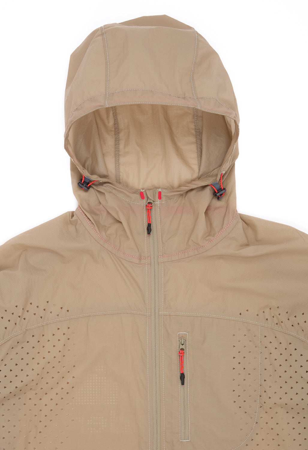 and wander x Altra Ventilation Wind Jacket - Beige